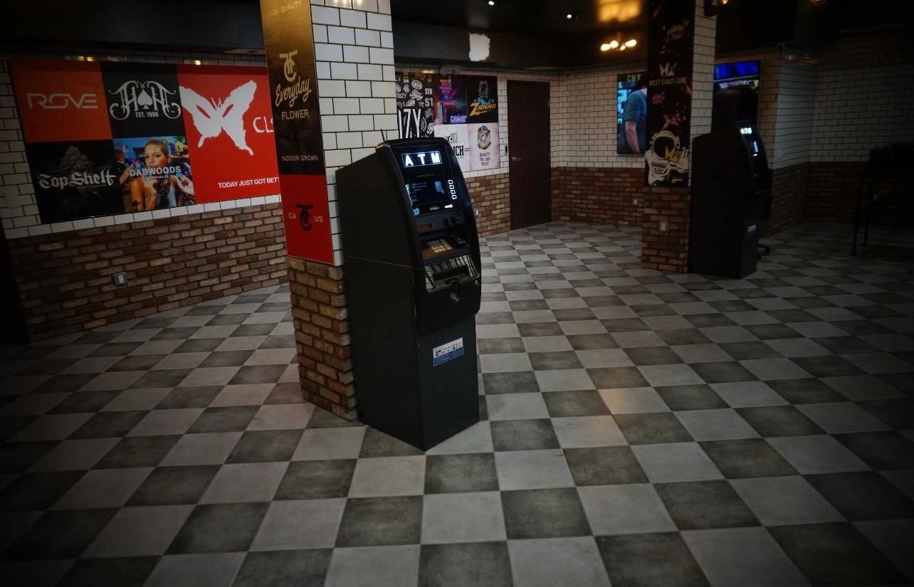 ATM inside of Electric Avenue