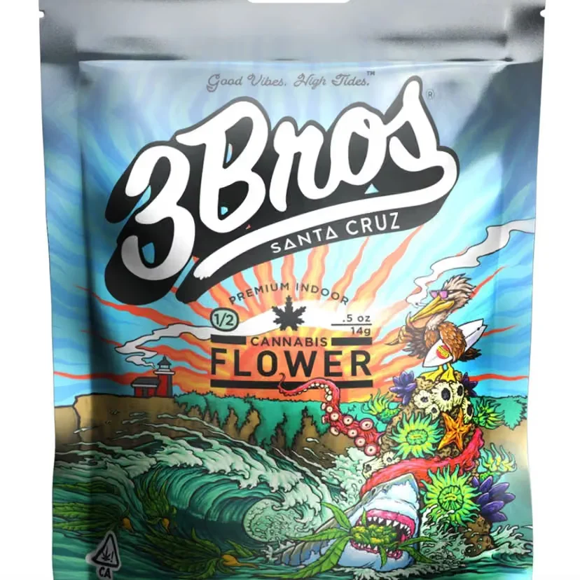 Package of 3 Bros Weed.